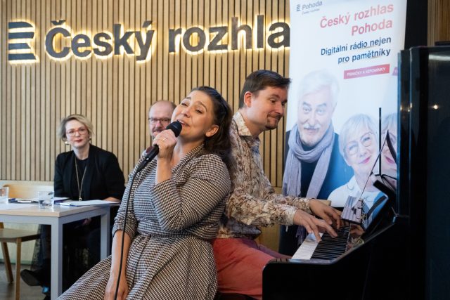 Během oslavy 4. narozenin Pohody zazpívala Vendula Příhodová | foto: Khalil Baalbaki,  Český rozhlas
