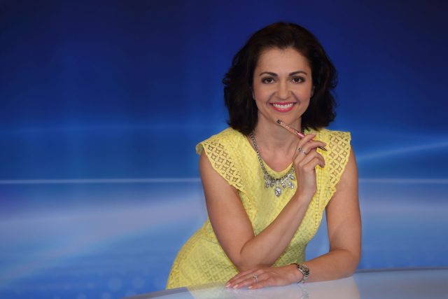 Moderátorka zpravodajství TV Barrandov Eva Borská. | foto: Barrandov TV