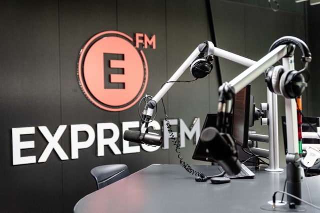Studio rozhlasové stanice Expres FM | foto: Seznam.cz