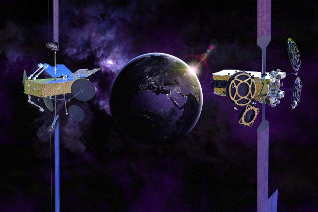 Telekomunikační satelity na orbitu | foto: SES Astra