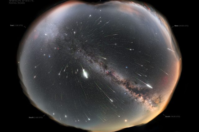 Meteorický roj Perseidy je obecně mezi lidmi tím nejznámějším a nejpopulárnějším každoročním kosmickým představením. | foto: Petr Horálek,  Petr Horálek