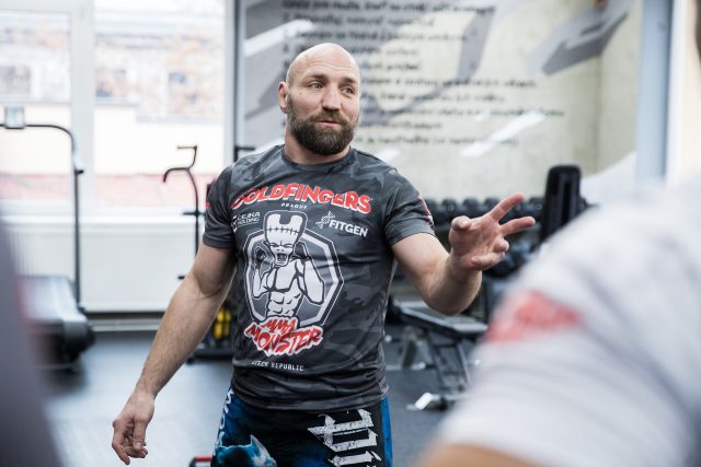 Jeden z průkopníků českého MMA Petr Kníže | foto: Michal Šula / Mafra,  Profimedia